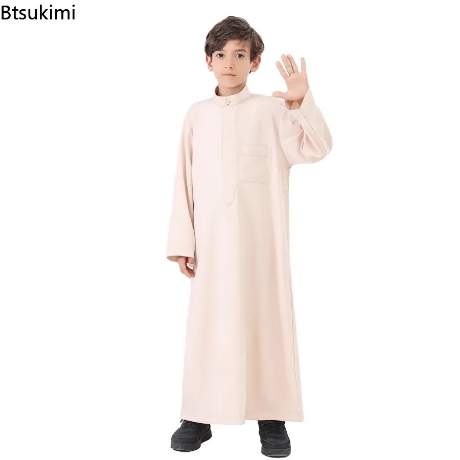 Summer Clothing Pakistan - Etnische stijl kinderkleding moslimmode abaya's lange