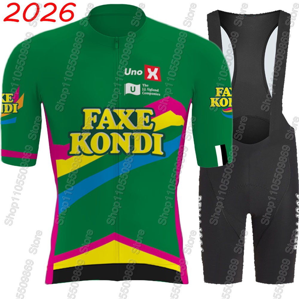 Summer Green Clothing - UNO X 2026 Pro Team Fietskledingset