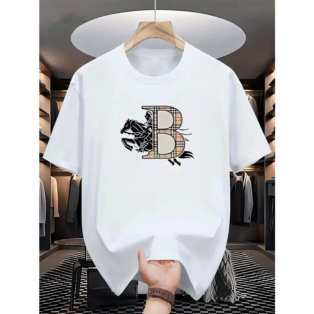 Summer Clothing Europe - Heren sieraden T-shirt met meisjesprint Zomer