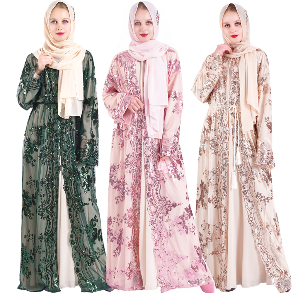 Summer Clothing Pakistan - Nieuwe Islamitische Kleding Polyester Moslim Abaya
