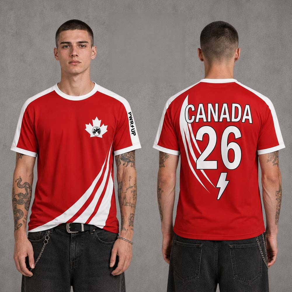 Summer Clothing Canada - 2026-27 Nieuw Canadees Nationaal Thema Voetbalshirt