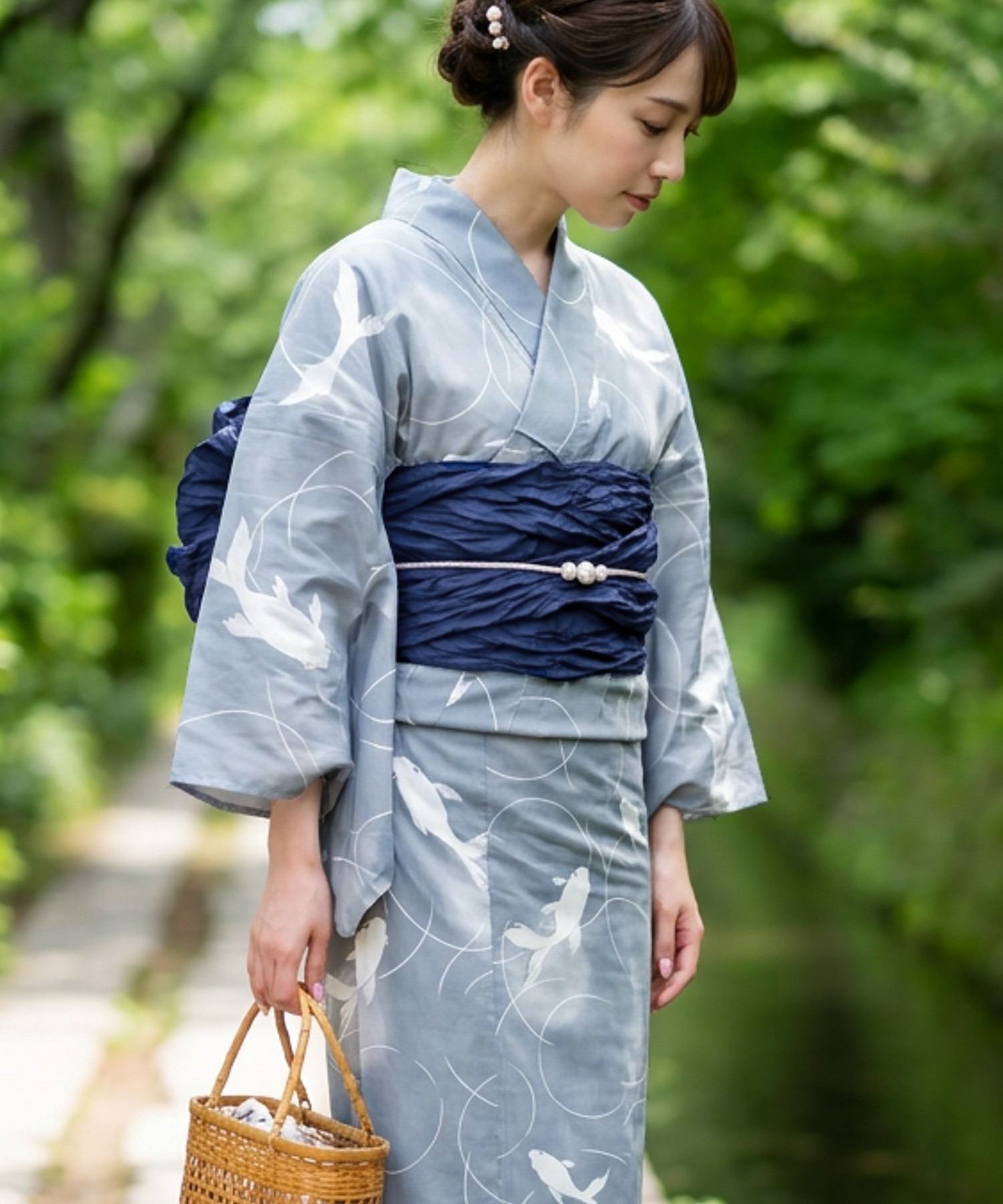Summer Clothing Girls - Traditionele Yukata Kimono Katoen Linnen Materiaal