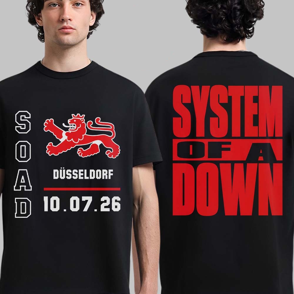Summer Clothing Europe - System of A Down 2026 Europa