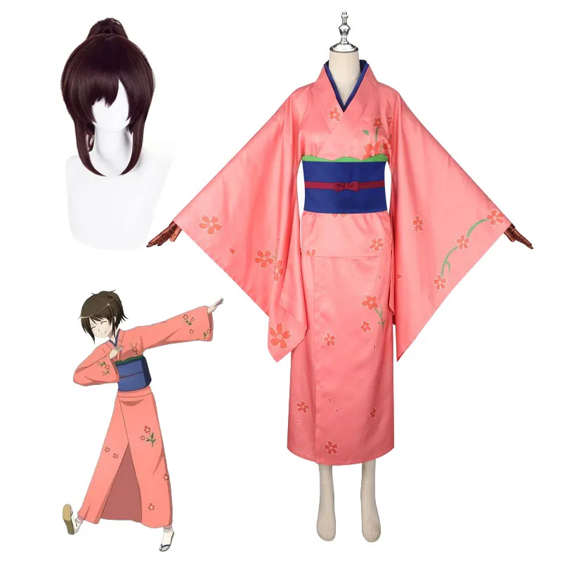 Summer Clothing Europe - Gintama Kostuum Shimura Cosplay Kimono Set