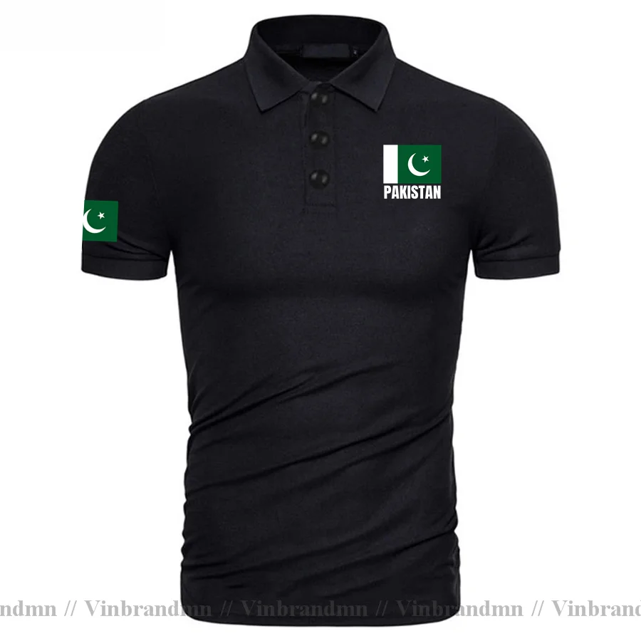 Summer Clothing Pakistan - Pakistan Poloshirts Pakistaanse Nationale Vlag Ontwerp