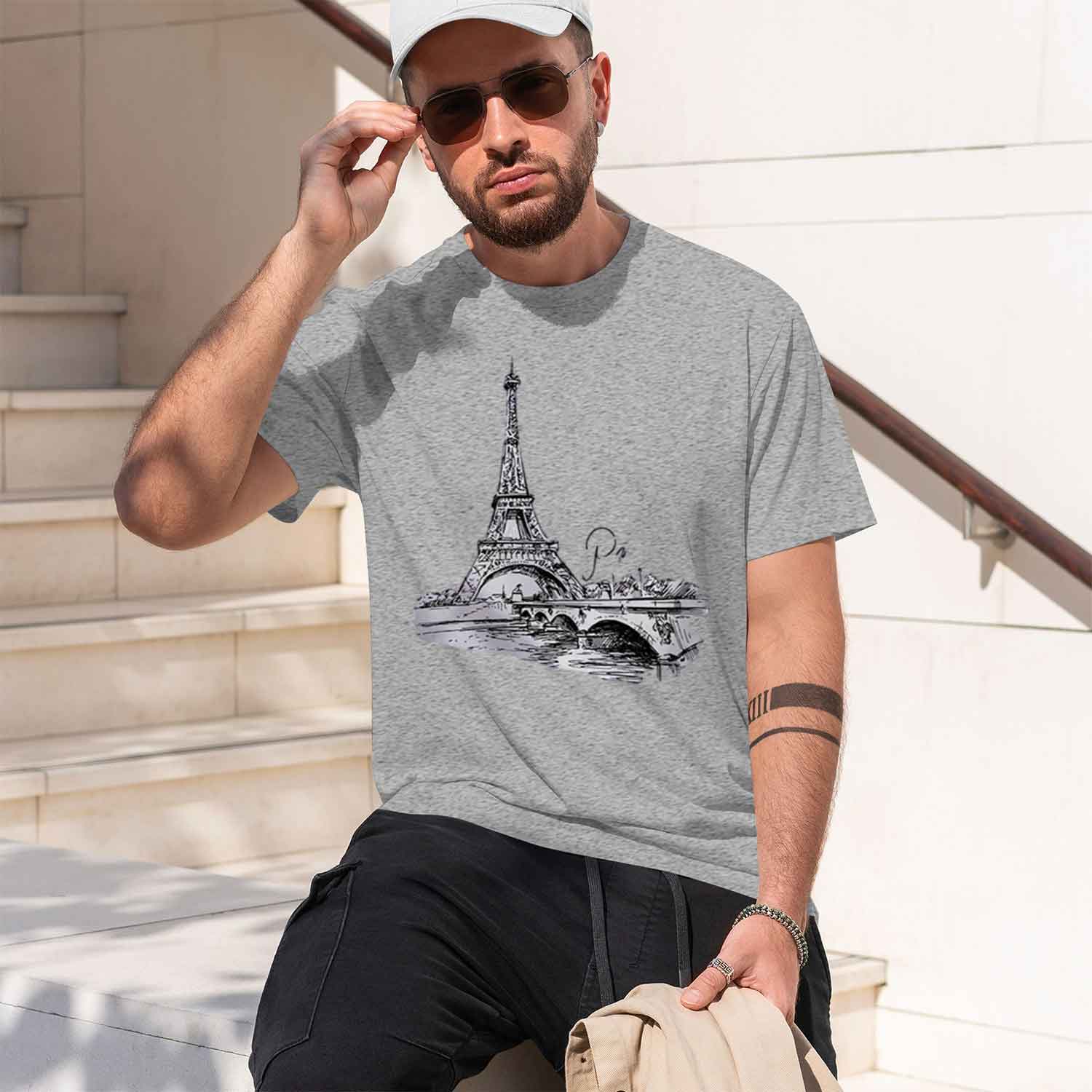 Dames T-shirt jaren 90 Paris p - Summer Clothing In Paris recensie en prijs