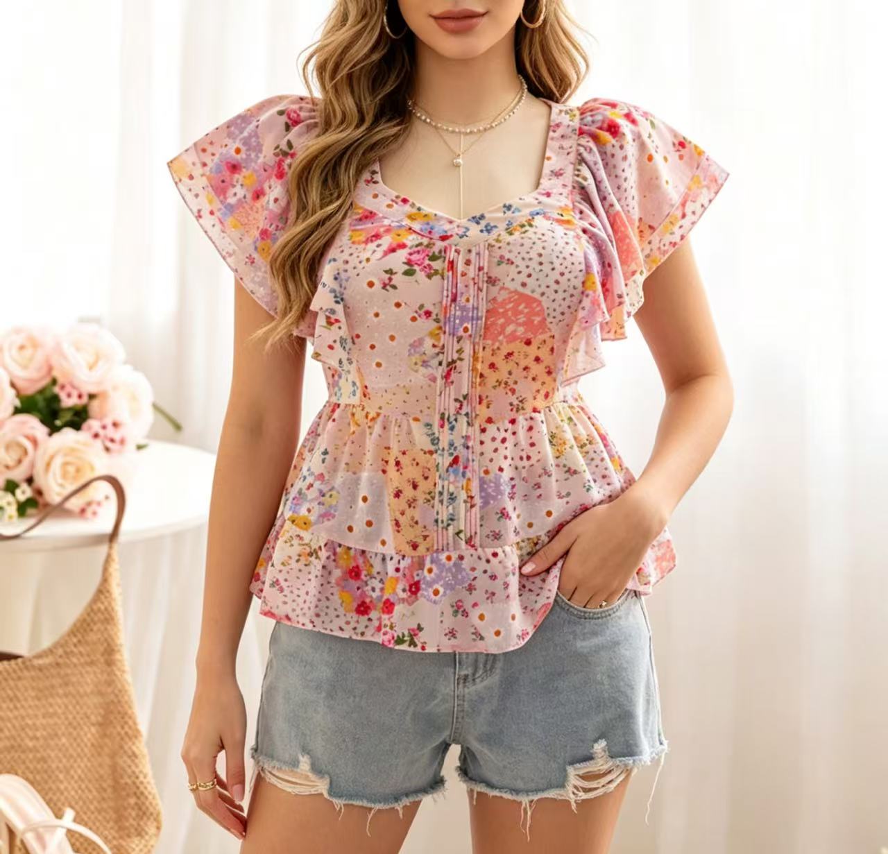 Plus Size Dames Niche Design K - Summer Clothing Girls recensie en prijs
