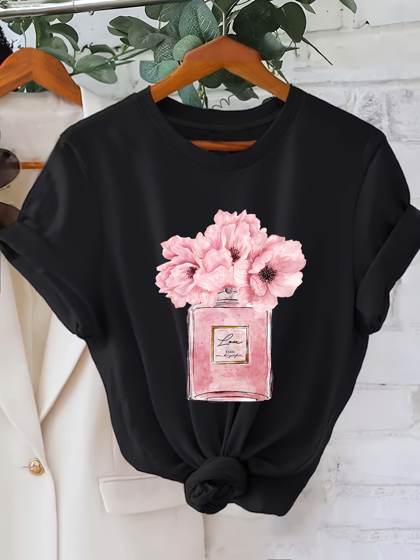 Dames T-shirt met bloemenprint - Summer Clothing In Paris recensie en prijs