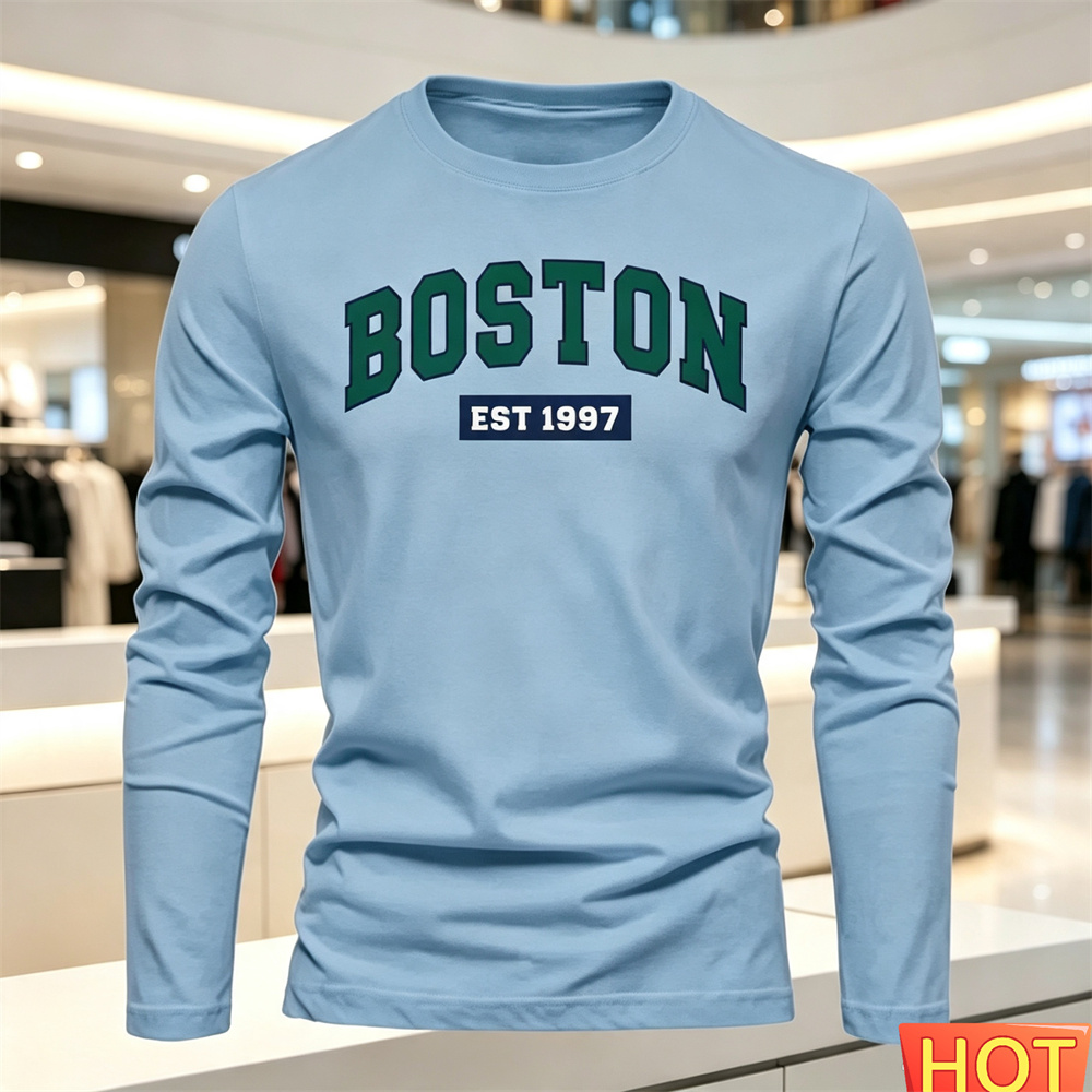 Herfst Zomer heren T-shirt met - Summer Clothing Y2K recensie en prijs