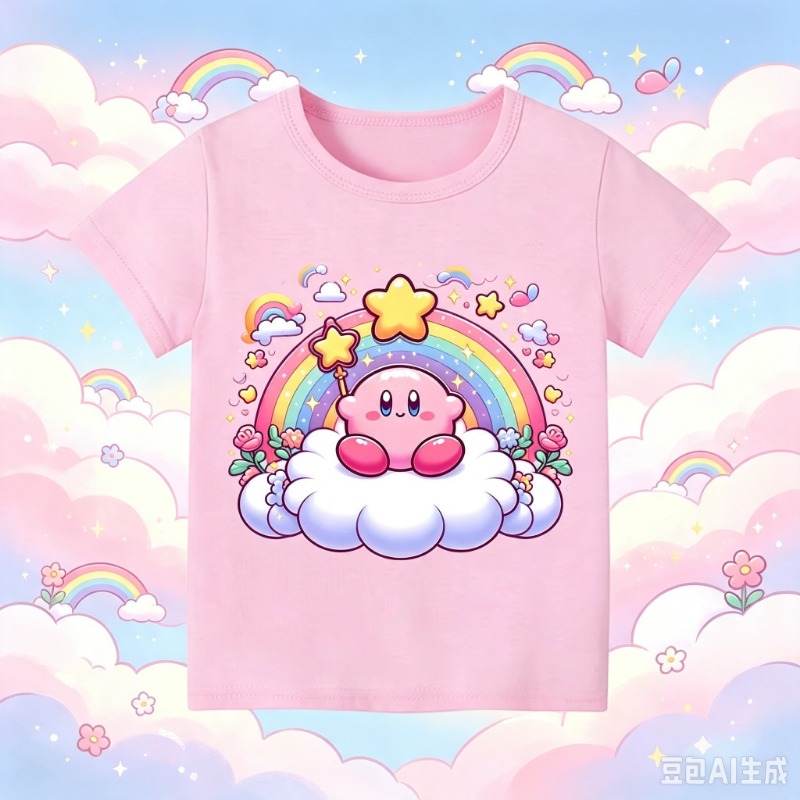 2026 Kirby's Zomer T-shirt met - Summer Games Clothing recensie en prijs