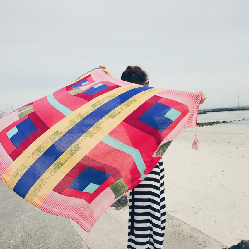 2018 Nieuwe 90x180 cm Twill ka - Sarong Pareo Wrap recensie en prijs
