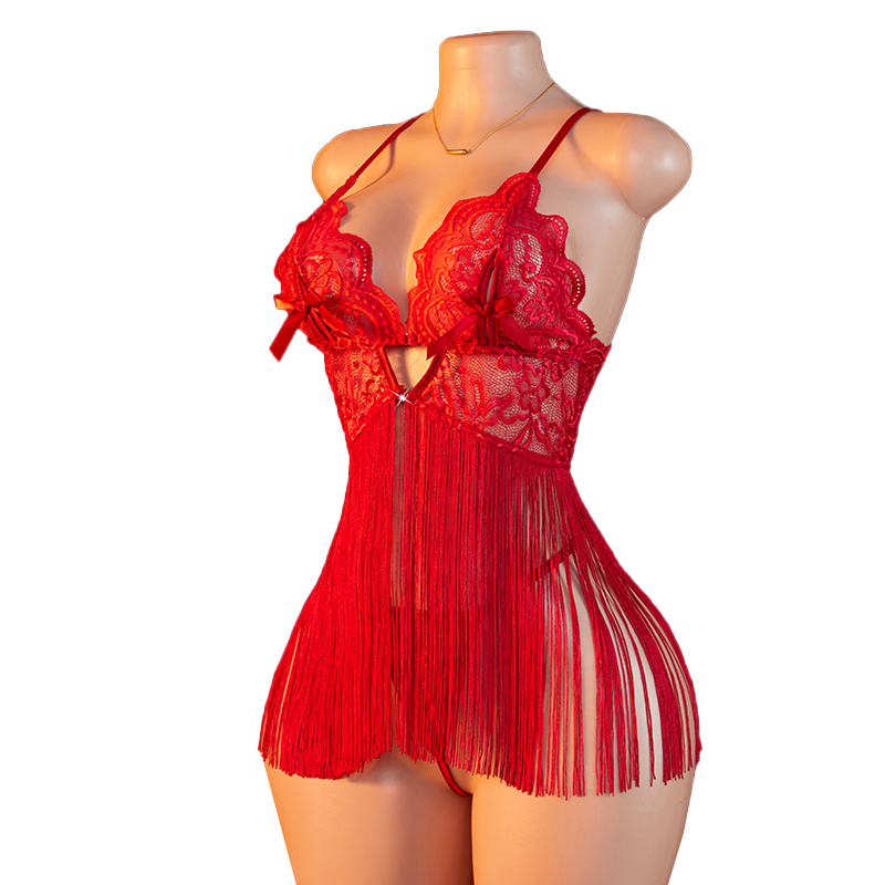 Transparante kant dames rode b - Summer Clothing Sets Women recensie en prijs