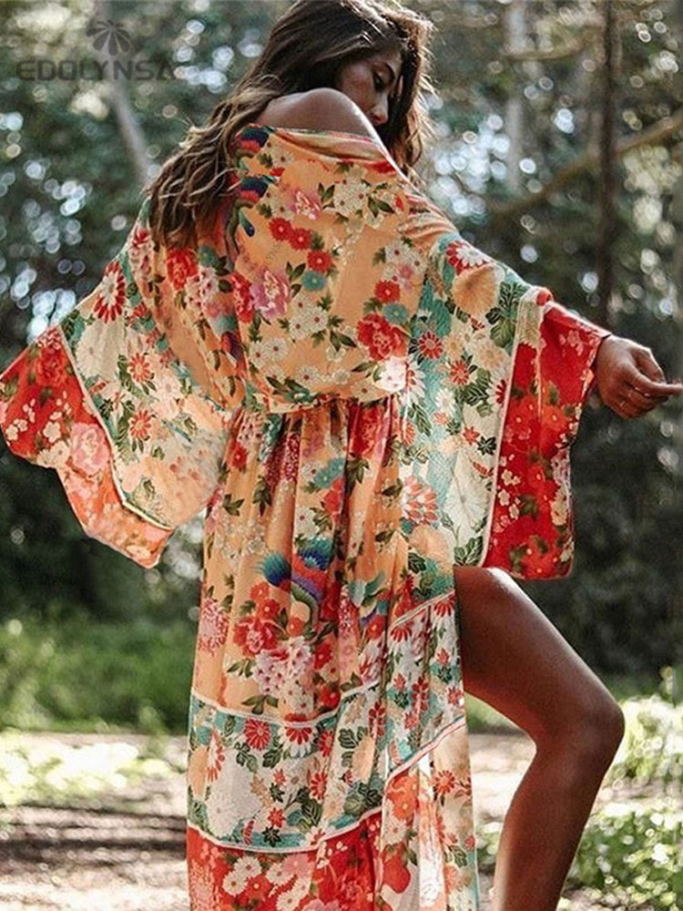 2025 Boheemse Bloemendruk Zome - Sarong Pareo Wrap recensie en prijs