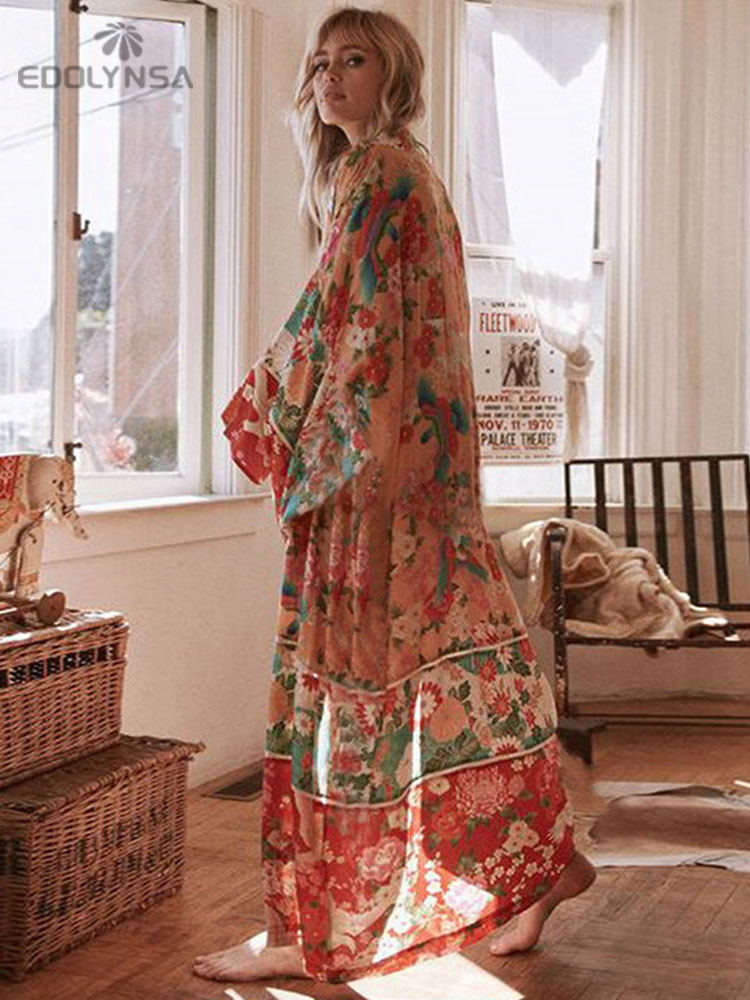 2025 Boheemse Bloemendruk Zome - Sarong Pareo Wrap recensie en prijs