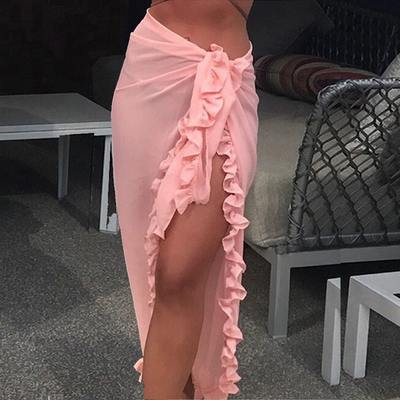 Vrouwen sexy pure bikini cover - Sarong Pareo Wrap recensie en prijs