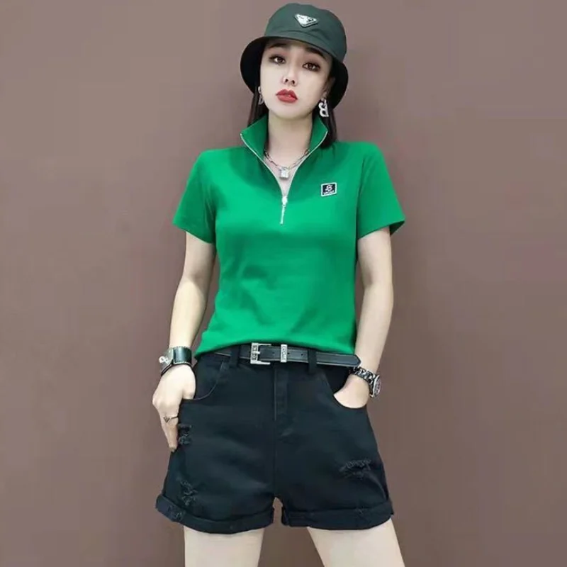 T-Shirt Vrouw Korte Mouw T-Shi - Summer Green Clothing recensie en prijs